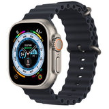 Apple Watch ULTRA GPS, 49mm Titanium Case with Midnight Ocean Band